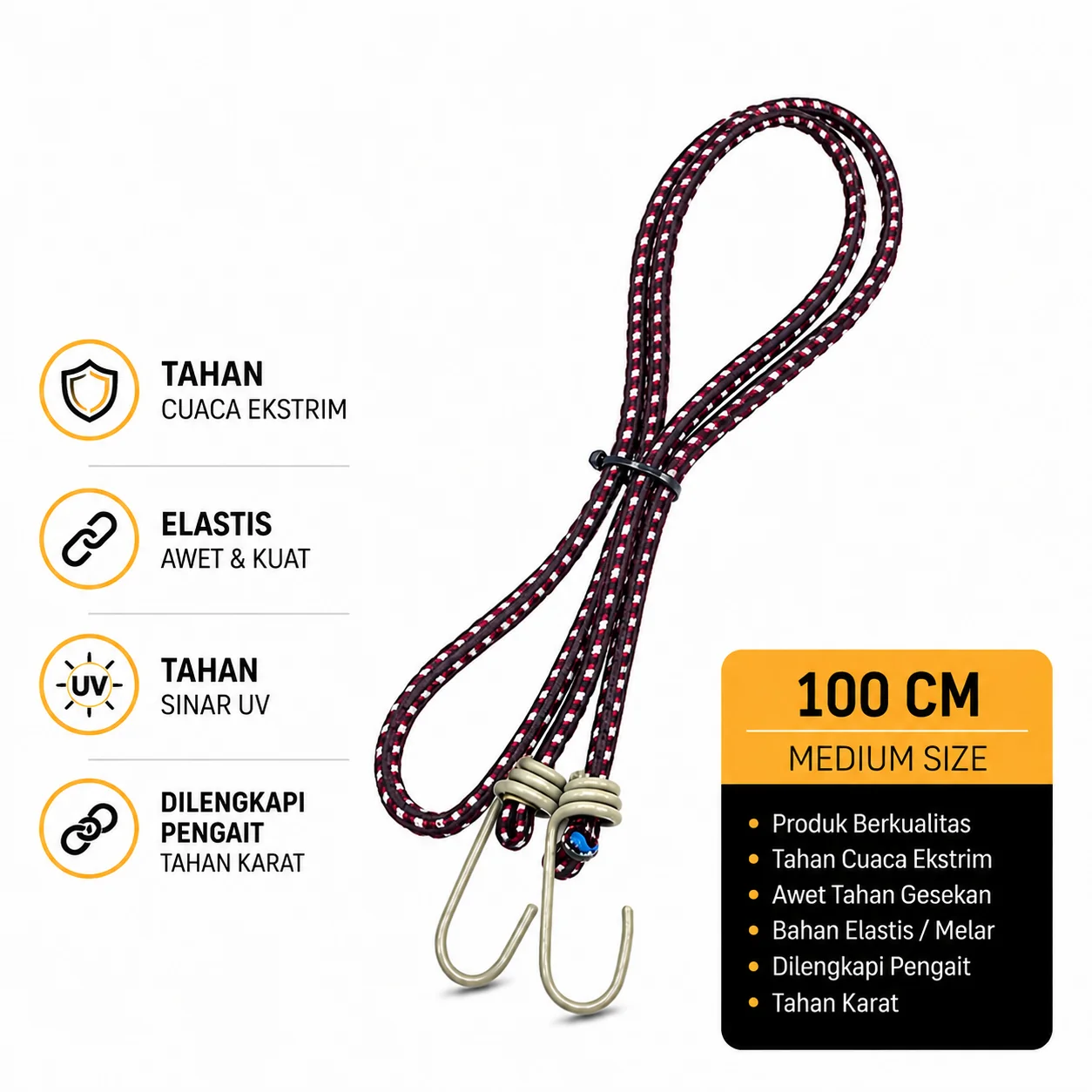 Tali bagasi Motor 1 Meter